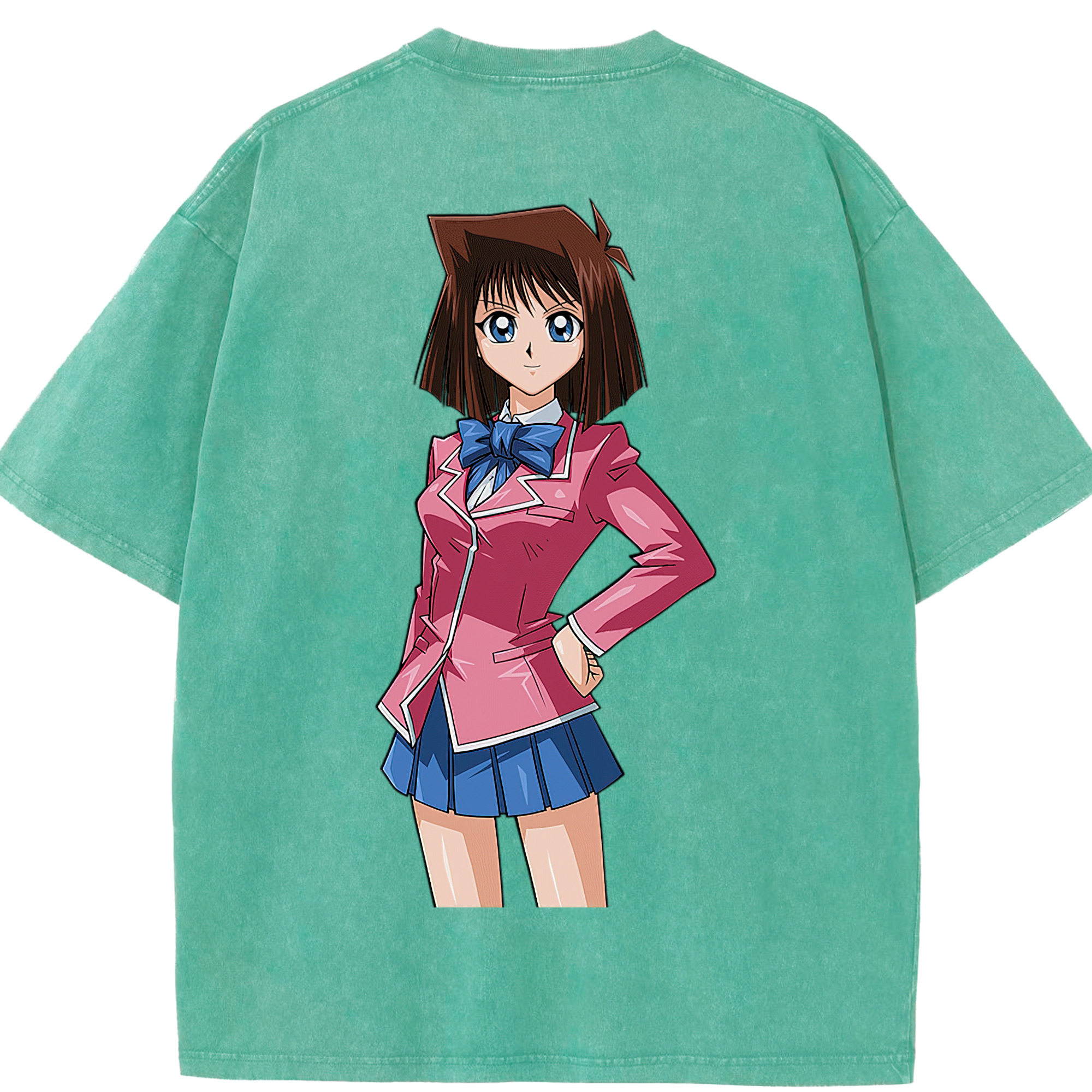 （画像用） 遊☆戯☆王 Yu-Gi-Oh! 綿100% ヴィンテージ風 半袖Tシャツ（背面プリント）